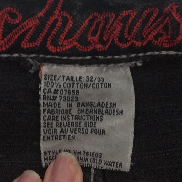 Exhaust mens jeans - Picture 2 of 3